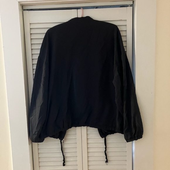 Zara TRF Satin Bomber Jacket - Picture 4 of 9